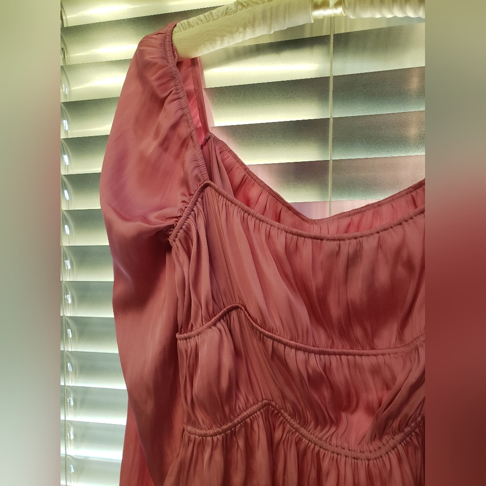 Rose Rouche Blouse - Picture 6 of 13